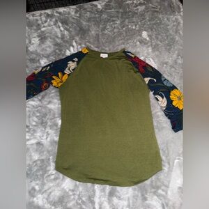 LuLaRoe Olive Green Top